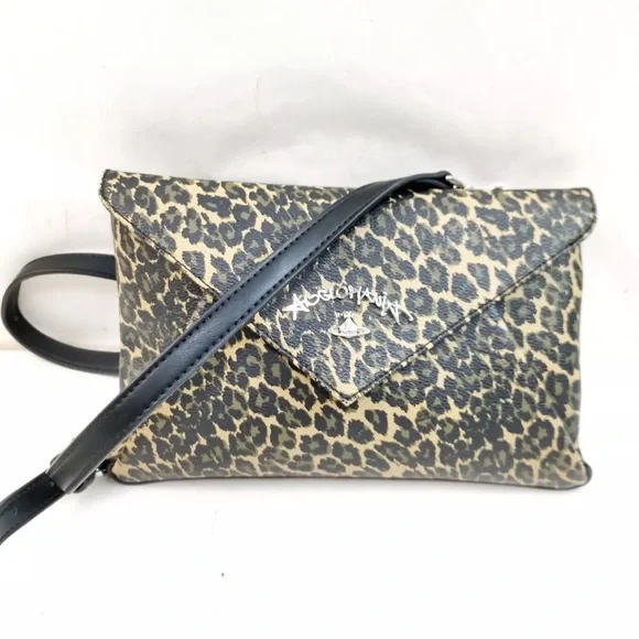 Authentic Vivienne Westwood Shoulder Bag  Black or Clutch Beautiful EUC - Picture 3 of 12